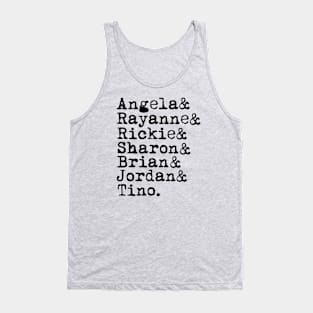 My so called life list of names Tank Top